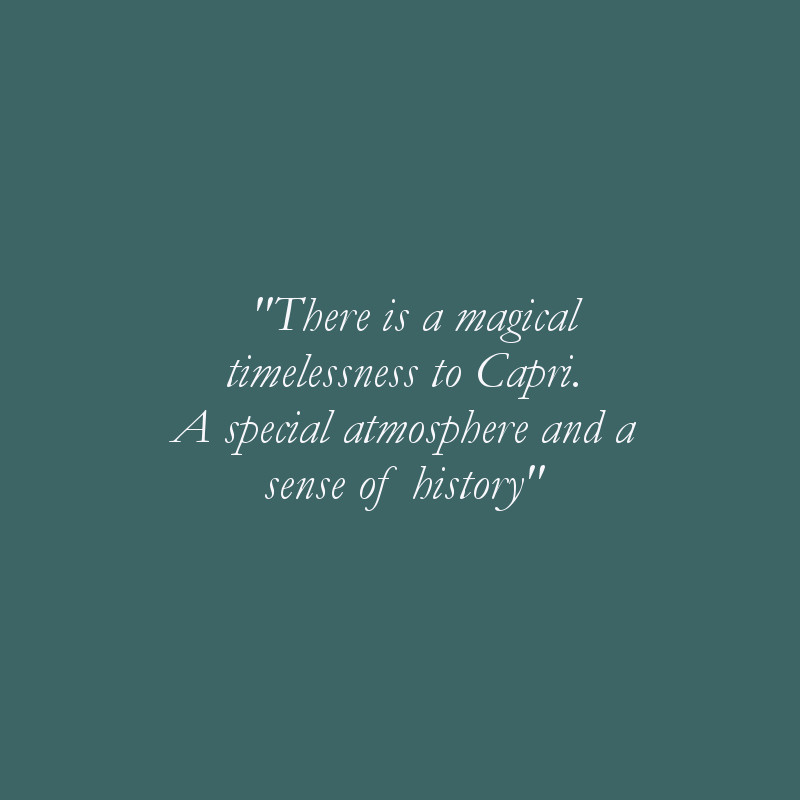Bright August March Capri Quote